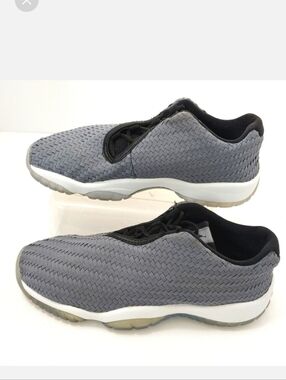 Air Jordan Future Low Sneakers, Wolf Grey,‎ Size 6.5Y| 8W|EUR 39